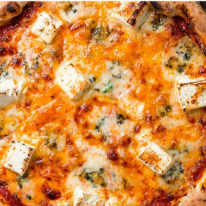 4 FROMAGES (Sauce Tomate, Fromage, Bleu, Chèvre, Parmesan)