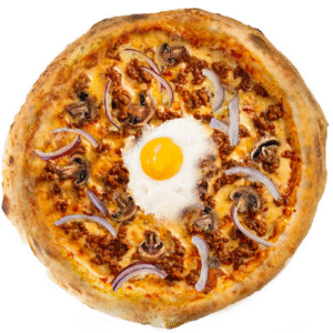 CAMPIONE (Sauce Tomate, Fromage, Viande Hachée, Champignon)