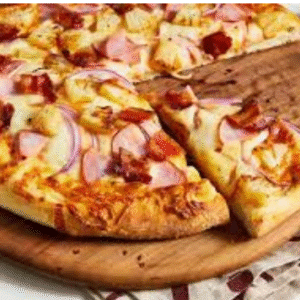 HAWAÏENNE (Sauce Tomate, Fromage, Jambon, Ananas)