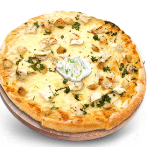 INDIENNE (Sauce Curry, Fromage, Poulet, Oignons, Cheddar)