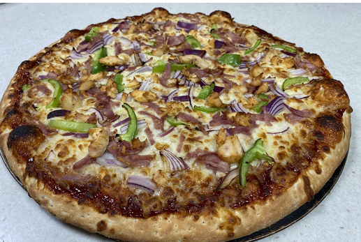 WESTERN (Sauce Barbecue, Fromage, Viande Hachée, Pepperoni, Poivrons)